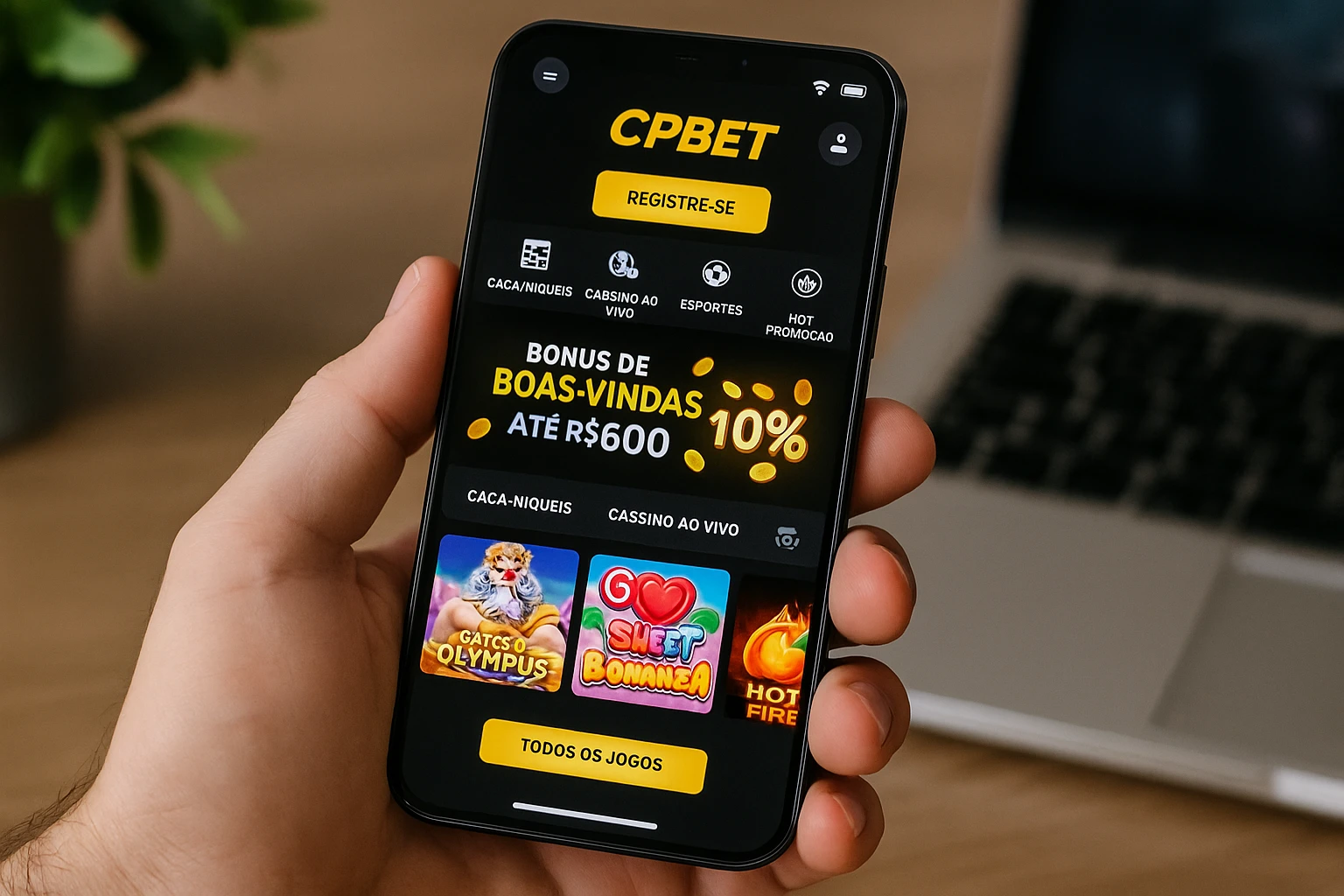 Baixar o CPBET Cassino App