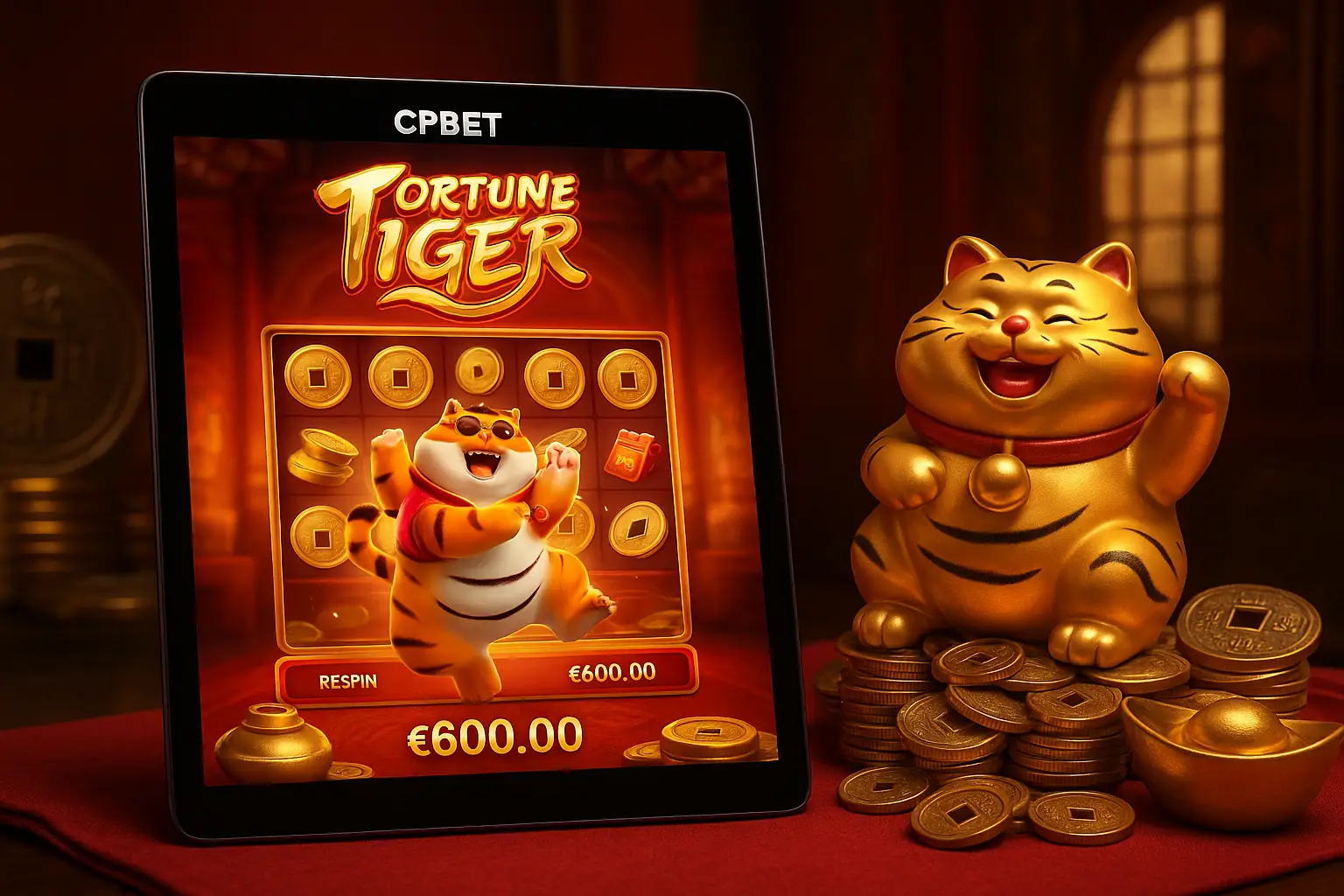 Fortune Tiger é um jogo imperdível no CPBET Casino
